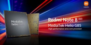 Redmi Note 8 2021 получит процессор MediaTek Helio G85