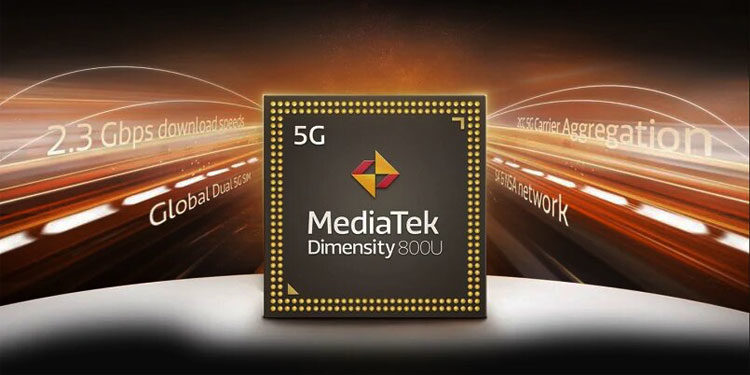 Представлена 5G-платформа MediaTek Dimensity 800U