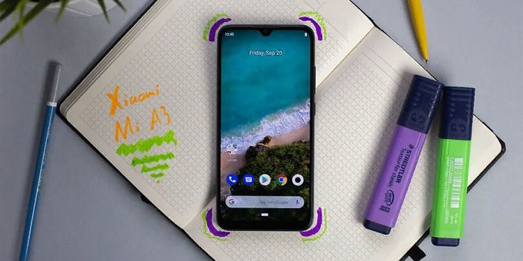 На Xiaomi Mi A3 вышла