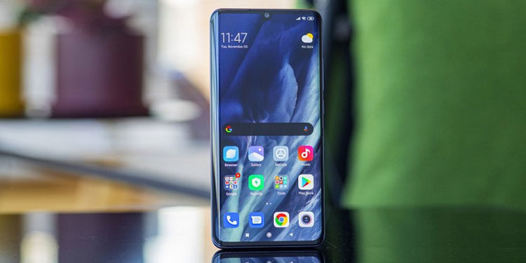 Для Xiaomi Mi Note 10 вышла MIUI 12 на основе Android 11