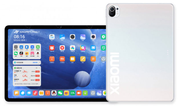 Неофициальный рендер Xiaomi Mi Pad 5