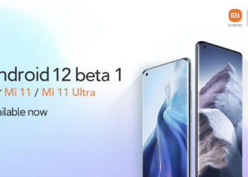 Бета-версию Android 12 получили несколько смартфонов Xiaomi