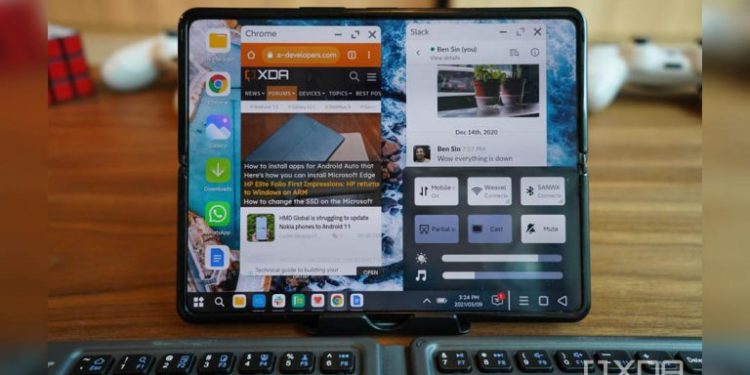 Так выглядит новый интерфейс Xiaomi Mi Mix Fold
