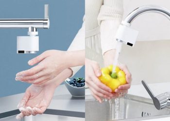 Автоматический датчик Xiaomi для смесителей экономит воду