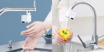 Автоматический датчик Xiaomi для смесителей экономит воду
