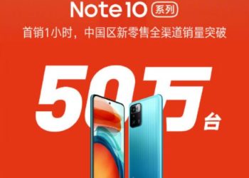 Redmi Note 10 Pro 5G покорил Китай в первый день продажи