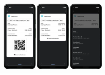 Вы можете носить новый паспорт COVID в вашем Xiaomi