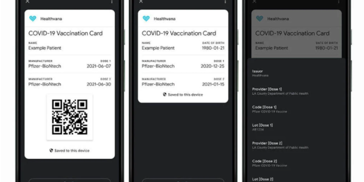 Вы можете носить новый паспорт COVID в вашем Xiaomi
