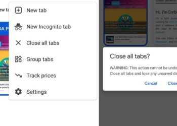 Google Chrome для Android получит предупреждение «Закройте все вкладки»
